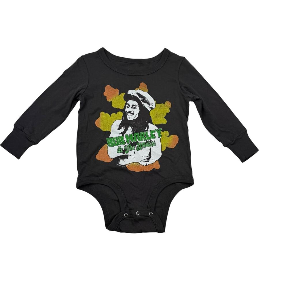 NWOT Rowdy Sprout Bob Marley Bodysuit Top, 6/12m